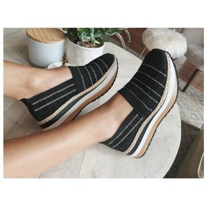 Obtb Islander Espadrille Sneakers Size 7.5M